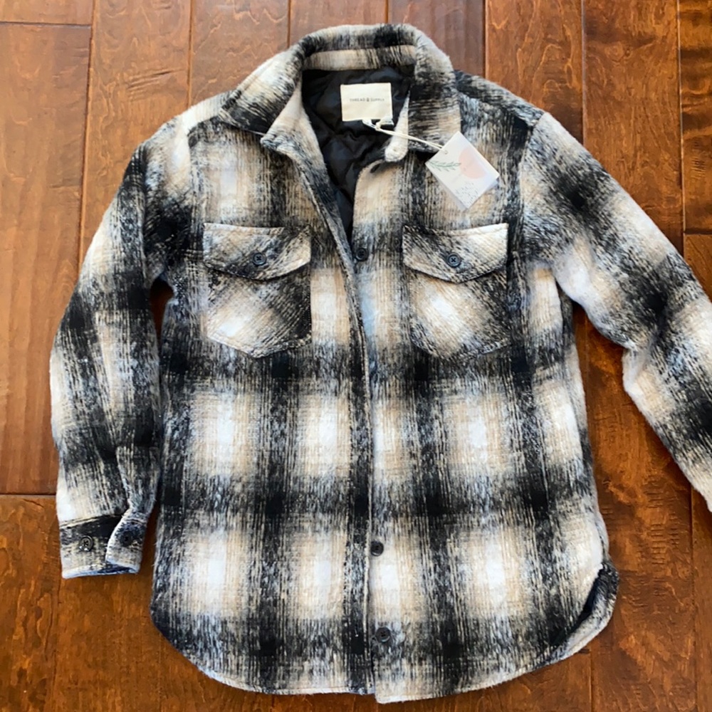 Thread & Supply Plaid Shacket small